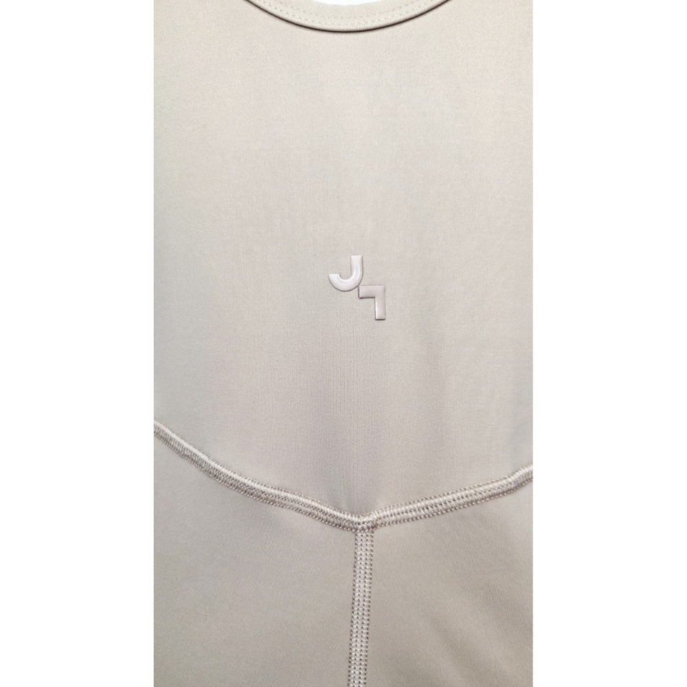 JoyLab Womens Latte Flare Long Bodysuit Tan Athleisure Yoga Jumpsuit Large - Picture 5 of 7